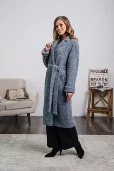 Пальто-халат женское демисезонное