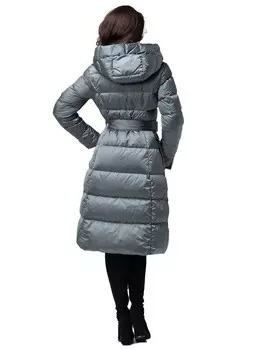 Пуховик женский с капюшоном