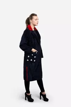 Шуба из меха овчины