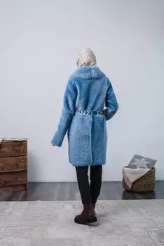 Шуба из меха овчины