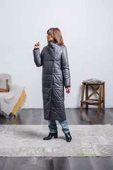 Удлиненная куртка женская демисезонная