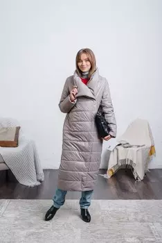 Удлиненная куртка женская демисезонная