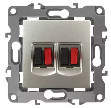 Аудиорозетка двойная ЭРА 12 12-3112-15 Б0027470