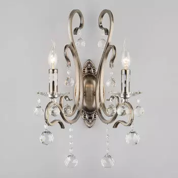 Бра Eurosvet 12505/2 античная бронза Strotskis