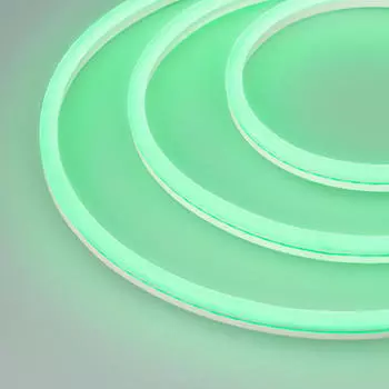 Гибкий неон Arlight 12W/m 100LED/m 2835SMD зеленый 5M Galaxy-1608-5000CFS-2835-100 12V Green 029368