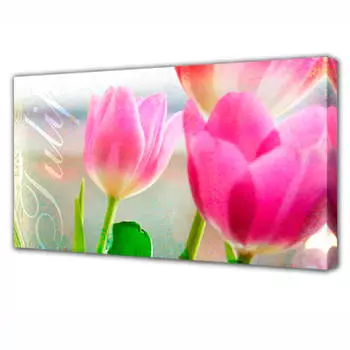 Холст Toplight Цветы 100х150х3см TL-H3015