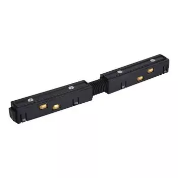 Коннектор прямой для магнитного шинопровода Crystal Lux CLT 0.203 03 BL