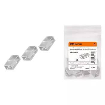 Коннектор прямой TDM Electric для светодиодных лент SMD5050-220V SQ0331-0197