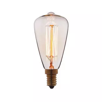 Лампа накаливания E14 60W прозрачная 4860-F