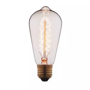 Лампа накаливания E27 40W прозрачная 6440-S