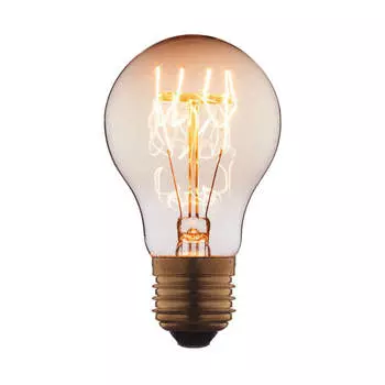 Лампа накаливания E27 40W прозрачная 7540-T