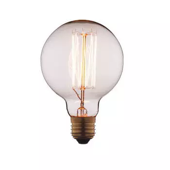 Лампа накаливания E27 60W прозрачная G9560