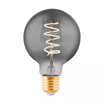 Лампа светодиодная Eglo E27 4W 2000K дымчатая 11871