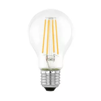 Лампа светодиодная Eglo E27 7W 3000К прозрачная 110187
