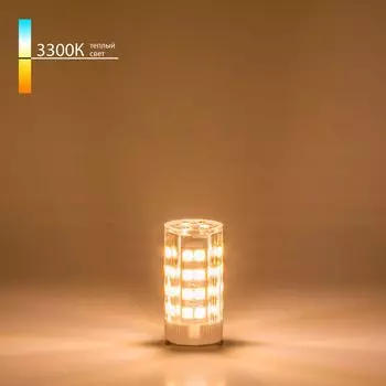 Лампа светодиодная Elektrostandard G4 5W 3300K прозрачная a055354