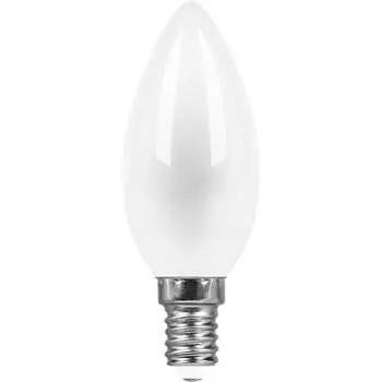 Лампа светодиодная Feron E14 11W 4000K Свеча Матовая LB-713 38007