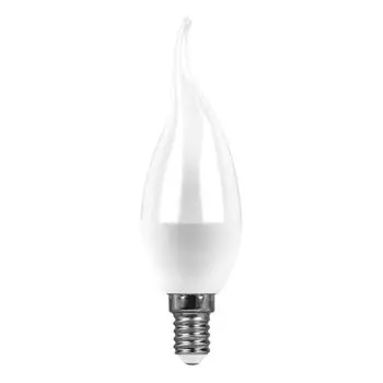 Лампа светодиодная Feron E14 7W 6400K матовая LB-97 38135