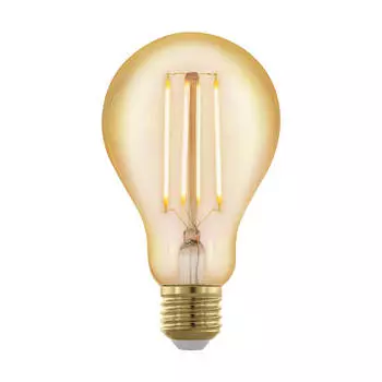 Лампа светодиодная филаментная диммируемая Eglo E27 4W 1700К золотая 11691