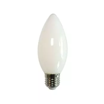 Лампа светодиодная филаментная Volpe E27 6W 3000K матовая LED-C35-6W/3000K/E27/FR/SLF UL-00008320