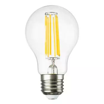 Лампа светодиодная Lightstar E27 8W 3000K полусфера прозрачная 933002