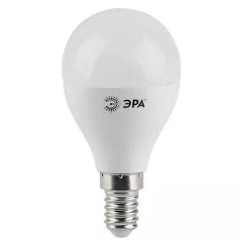 Лампа светодиодная ЭРА E14 5W 4000K матовая LED P45-5W-840-E14 Б0028487