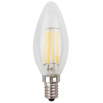 Лампа светодиодная ЭРА E14 9W 2700K прозрачная F-LED B35-9w-827-E14 Б0046991