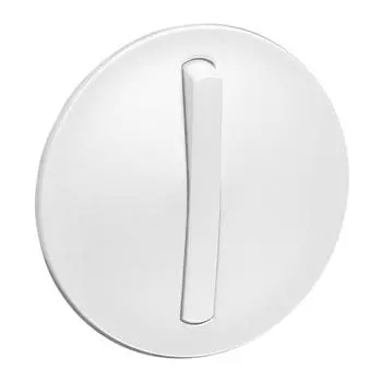 Лицевая панель Legrand Celiane выключателя одноклавишного белая 065001