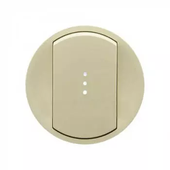 Лицевая панель Legrand Celiane выключателя одноклавишного с подсветкой слоновая кость 066210