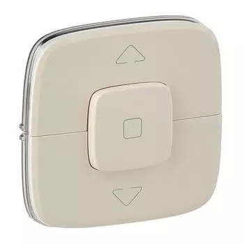 Лицевая панель Legrand Valena Allure выключателя жалюзи слоновая кость 755146
