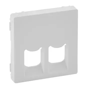 Лицевая панель Legrand Valena Life розетки телефонной RJ-11/Ethernet RJ-45 белая 755420