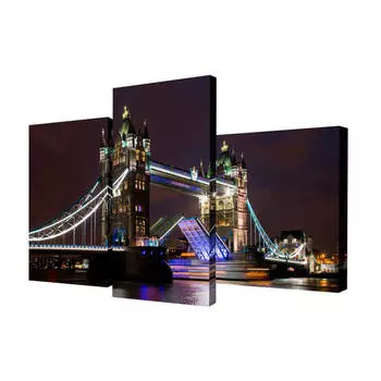 Мини модульная картина Toplight Город 50х78см TL-MM1058