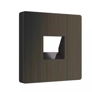 Накладка Werkel для розетки Ethernet RJ-45 и телефонной розетки RJ-11 бронзовый W1191212 4690389161797