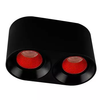 Накладной светильник Denkirs DK3096-BK+RD