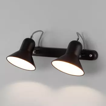 Настенный светильник Eurosvet 20083/2 черный/хром