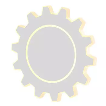 Настенный светодиодный светильник Elektrostandard Gear L LED белый MRL LED 1100 4690389125379