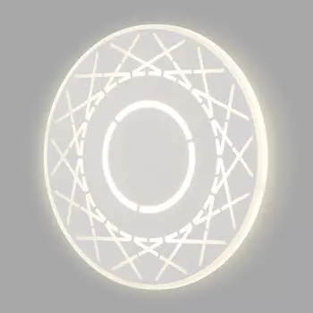 Настенный светодиодный светильник Eurosvet 40148/1 LED белый 4690389145384