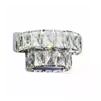 Настенный светодиодный светильник Eurosvet Grasia 90059/2 хром