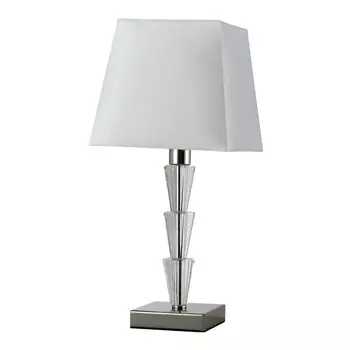 Настольная лампа Crystal Lux Marsela LG1 Nickel