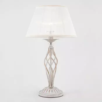 Настольная лампа Eurosvet 01002/1 белый с золотом