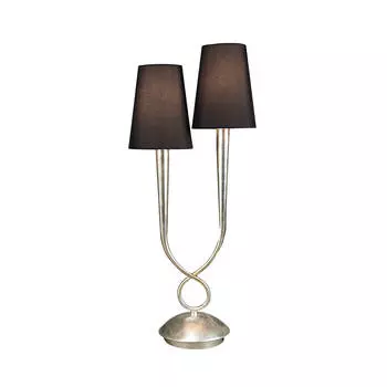 Настольная лампа Mantra Paola Painted Silver 3536