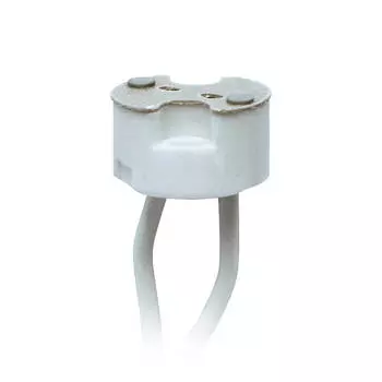 Патрон керамический Uniel ULH-GU4/GU5.3-Ceramic-15cm 02283