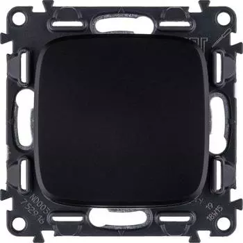 Переключатель одноклавишный Legrand Valena Allure 10А 250В антрацит 752916