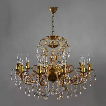 Подвесная люстра Ambiente Alicante 8888/10 AB Tear drop