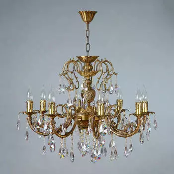 Подвесная люстра Ambiente Alicante 8888/8 AB Tear drop