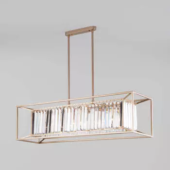 Подвесная люстра Bogates 299/6 шампань Strotkis