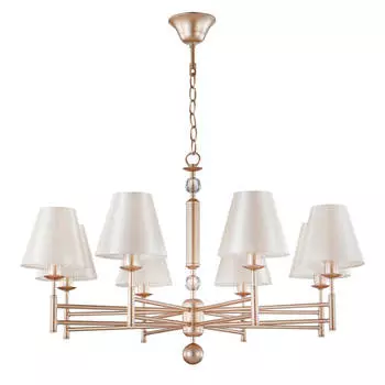 Подвесная люстра Crystal Lux FLAVIO SP8 GOLD