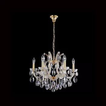 Подвесная люстра Crystal Lux Hollywood SP6 Gold