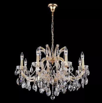 Подвесная люстра Crystal Lux Hollywood SP8 Gold