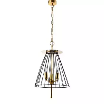 Подвесная люстра Crystal Lux Modesto SP3 Black/Gold