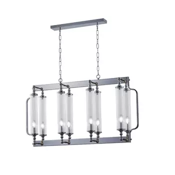 Подвесная люстра Crystal Lux TOMAS SP8 L1000 CHROME